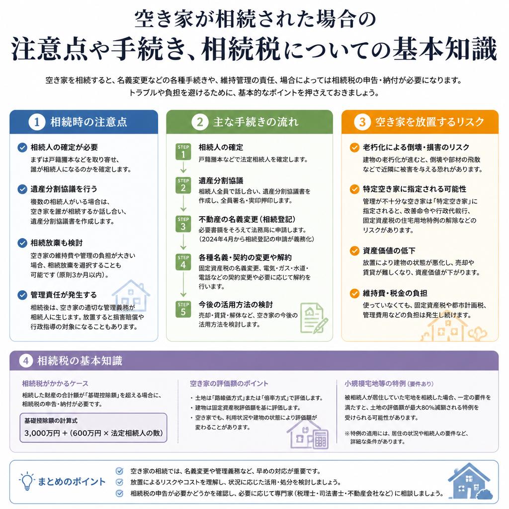 相続と空き家の関係