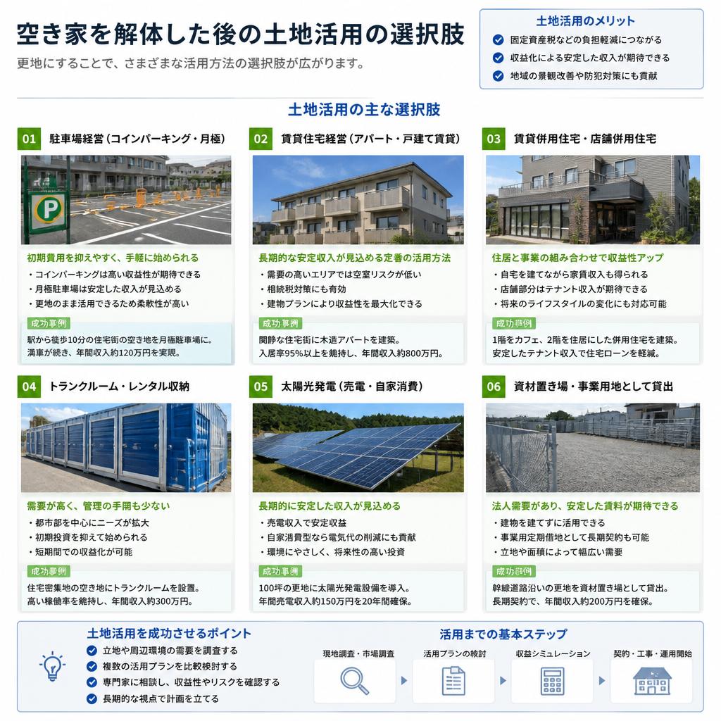 土地活用のアイデア