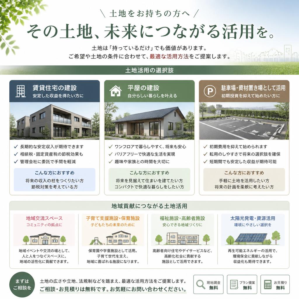 土地活用の可能性