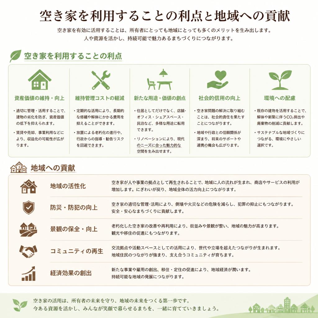 空き家活用のメリット