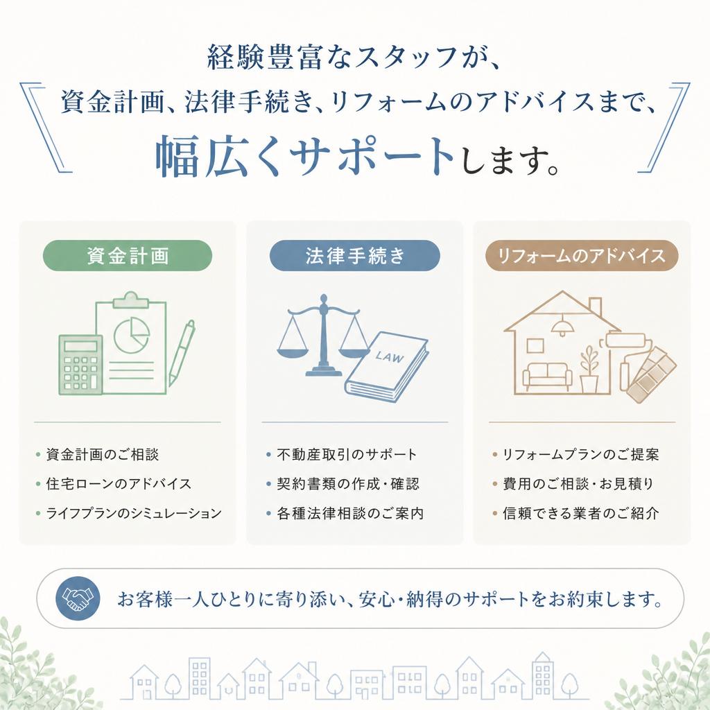 専門家のサポート