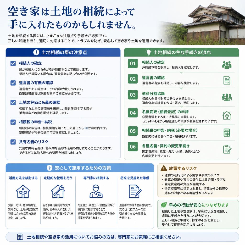 土地相続の可能性と対策