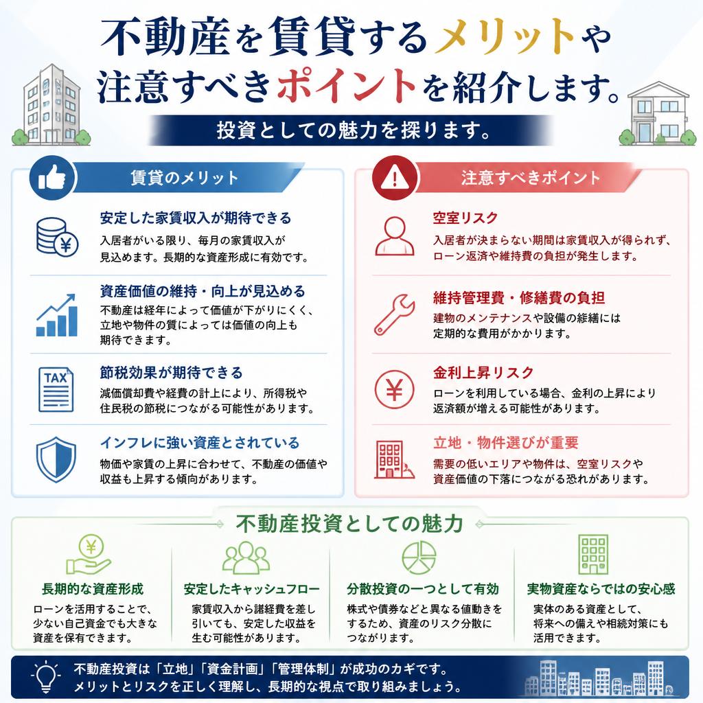 5. 賃貸経営のメリット
