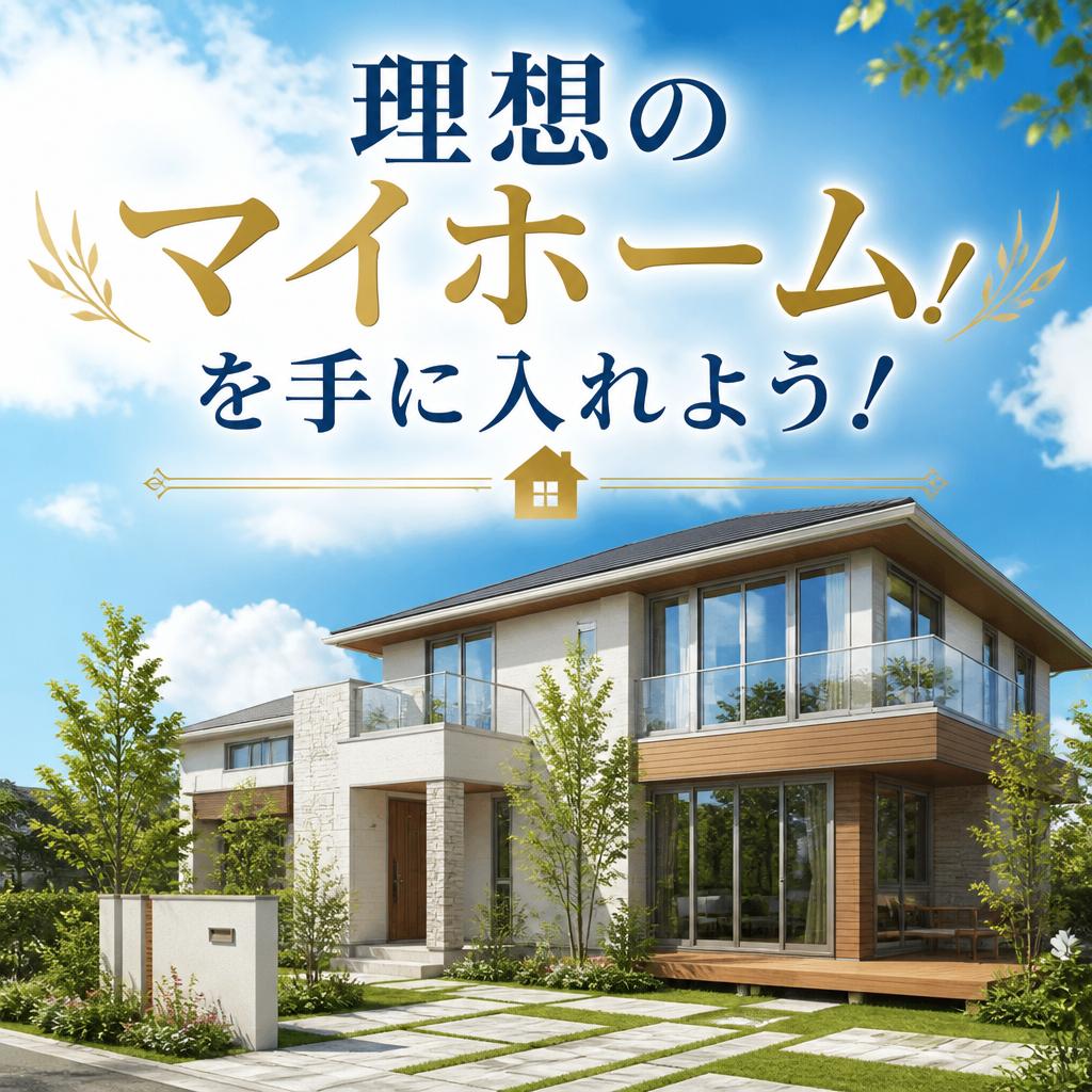 理想のマイホームを手に入れよう！