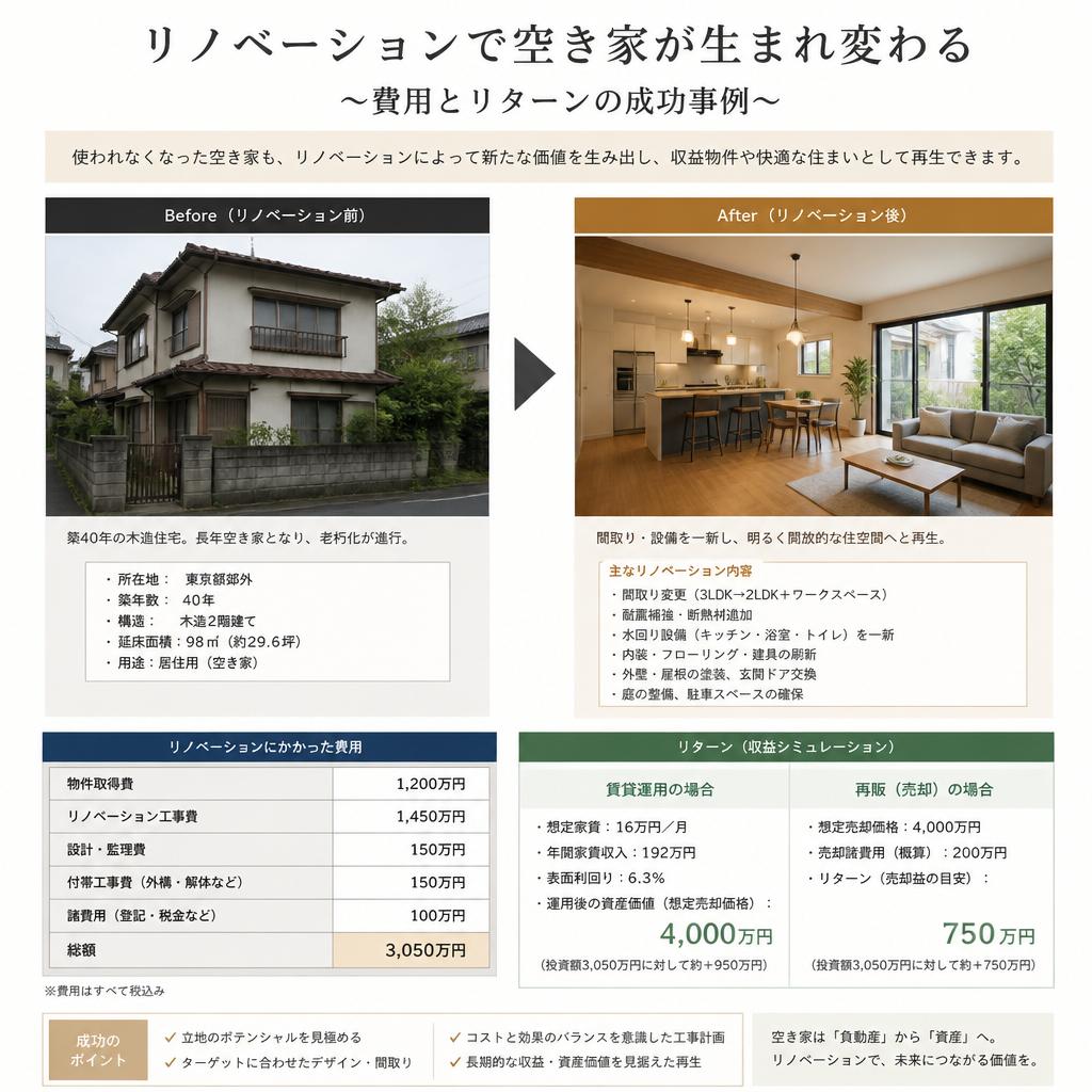 リノベーションの魅力と成功事例