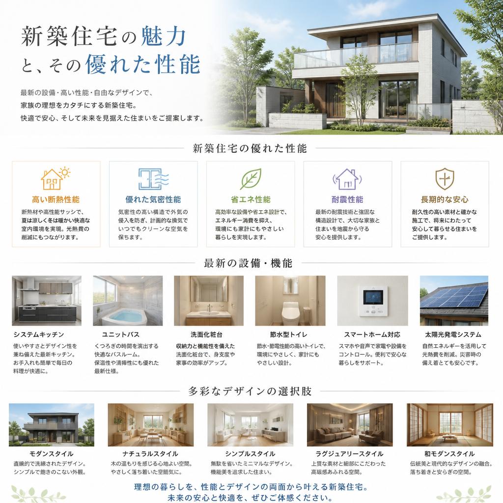 4. 新築の利点