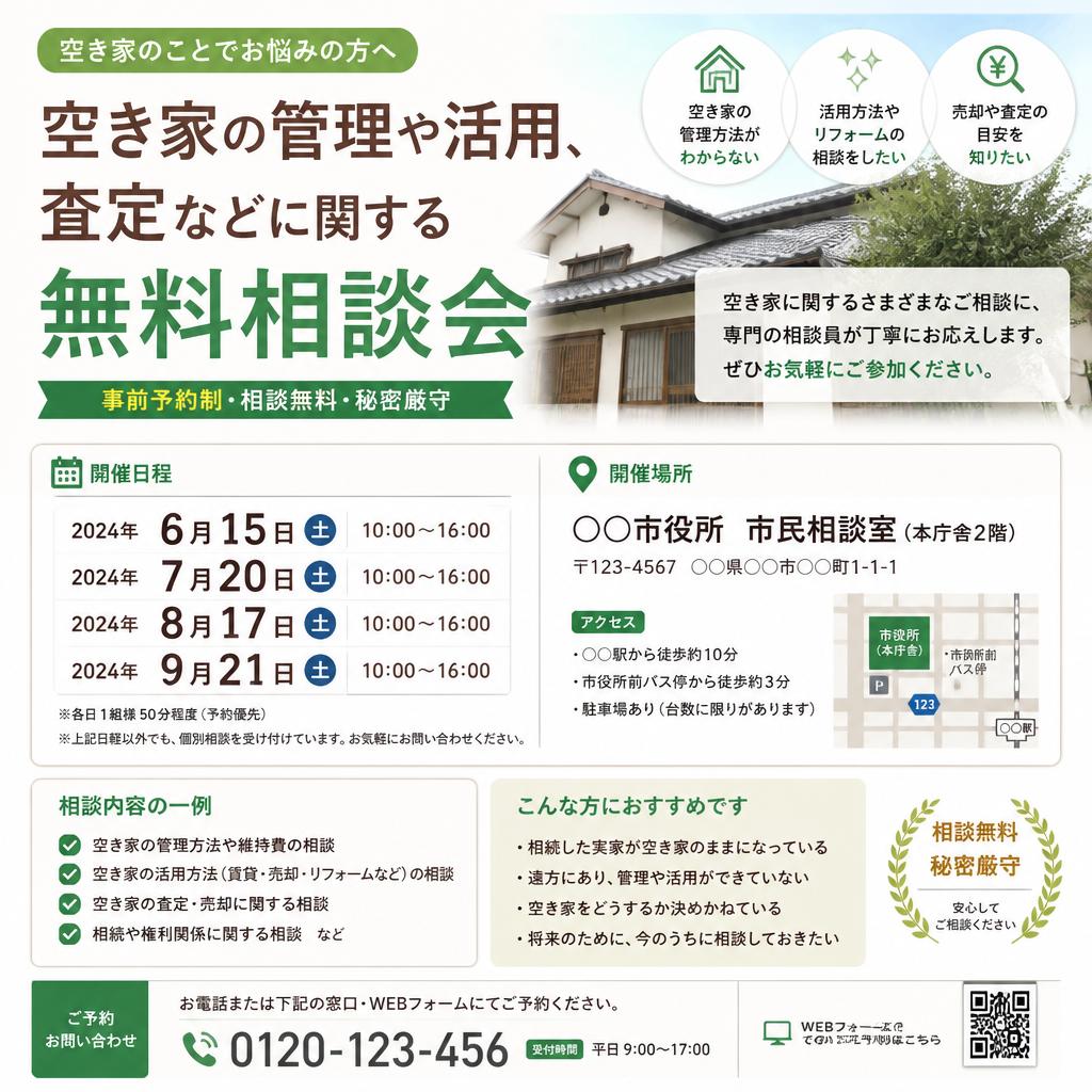 無料相談会のご案内