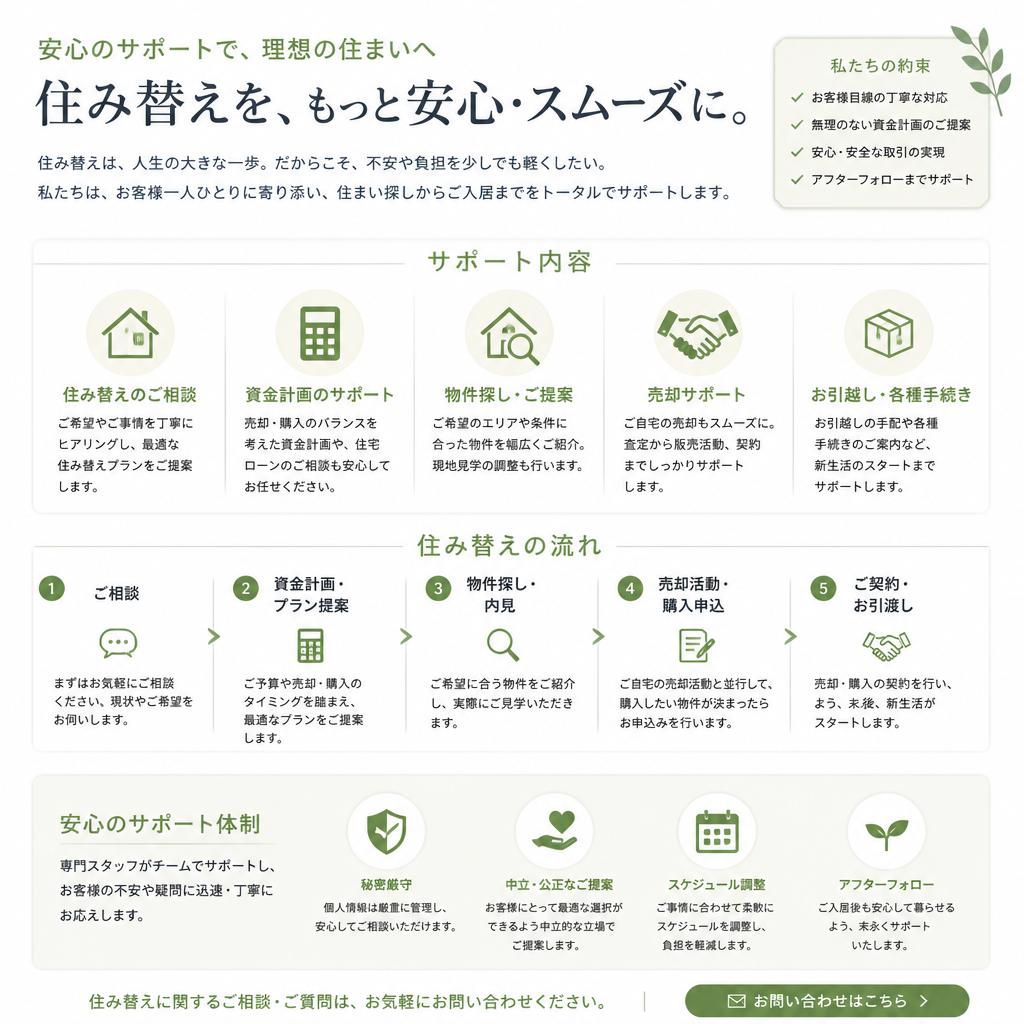 住み替え支援の仕組み