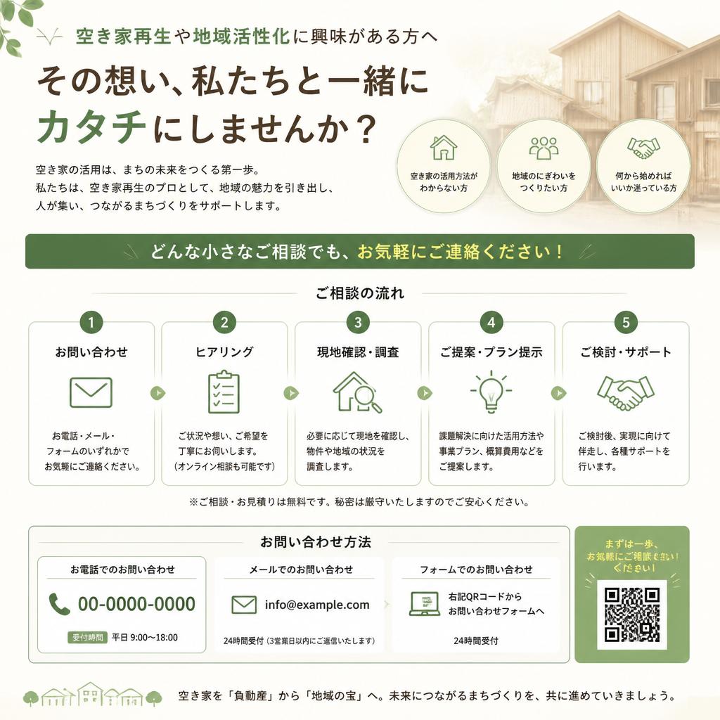 今すぐ私たちに相談を！