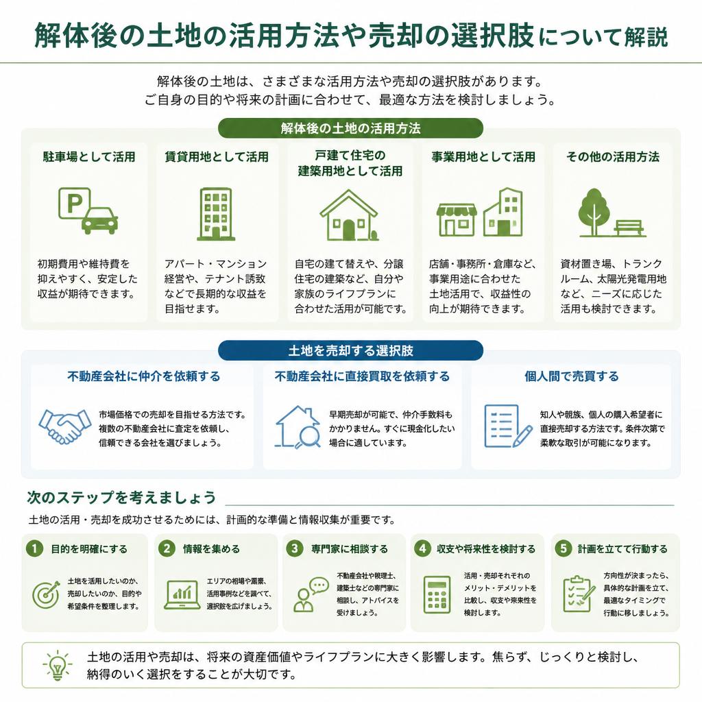 5. 解体後の活用方法
