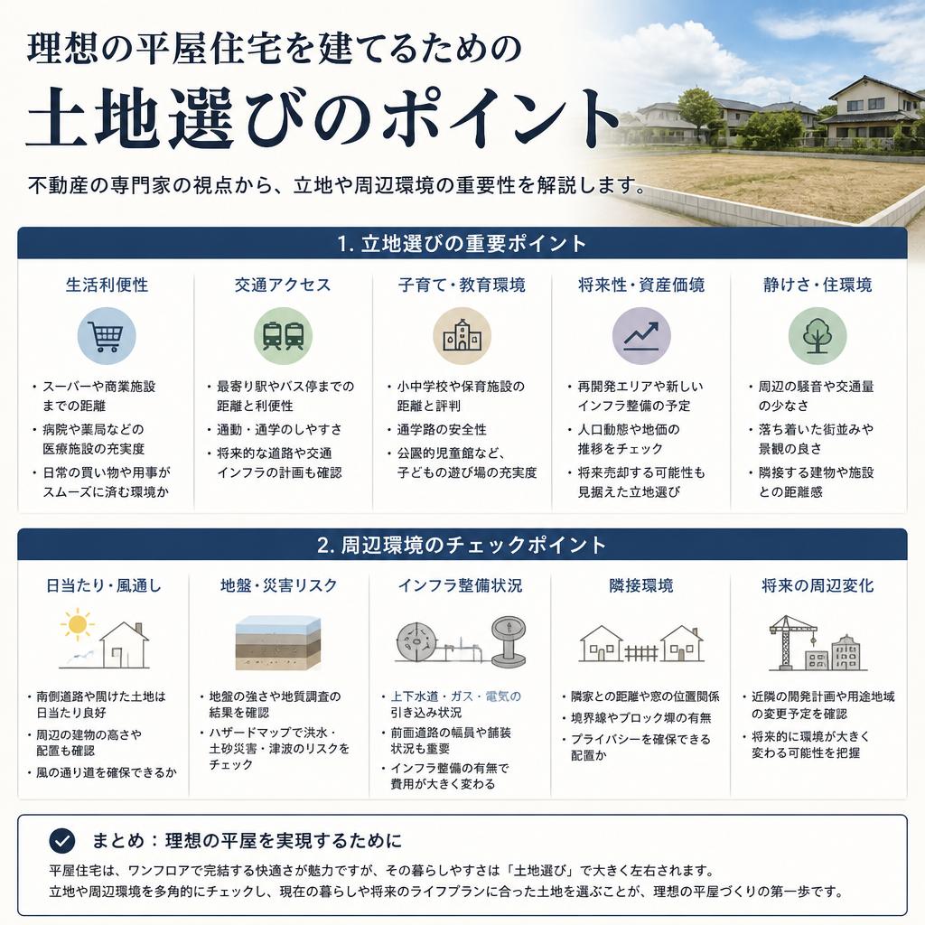 2. 土地選びのポイント