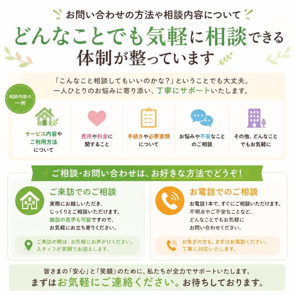 7. まずはお気軽にお問い合わせください！