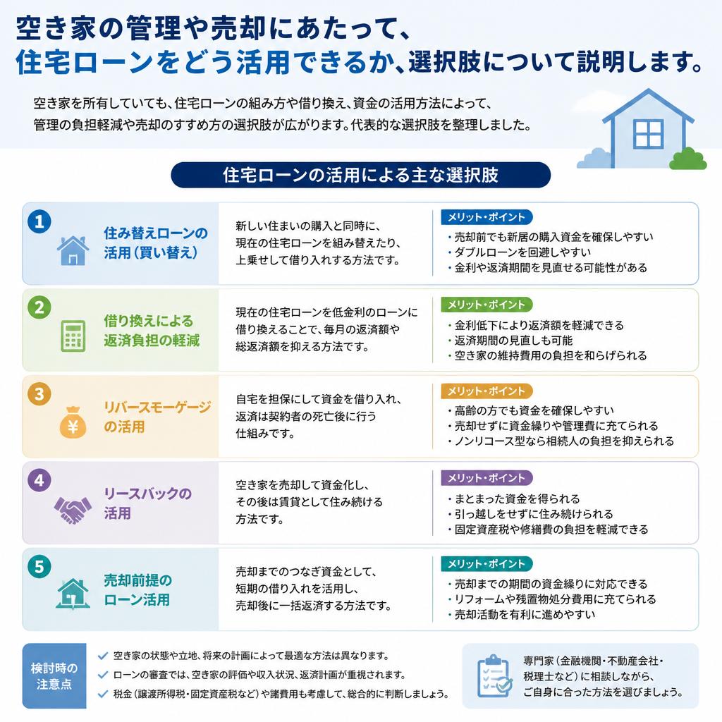 住宅ローンの活用方法