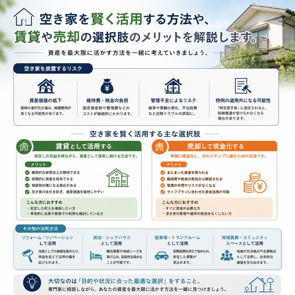 資産活用の多様な選択肢
