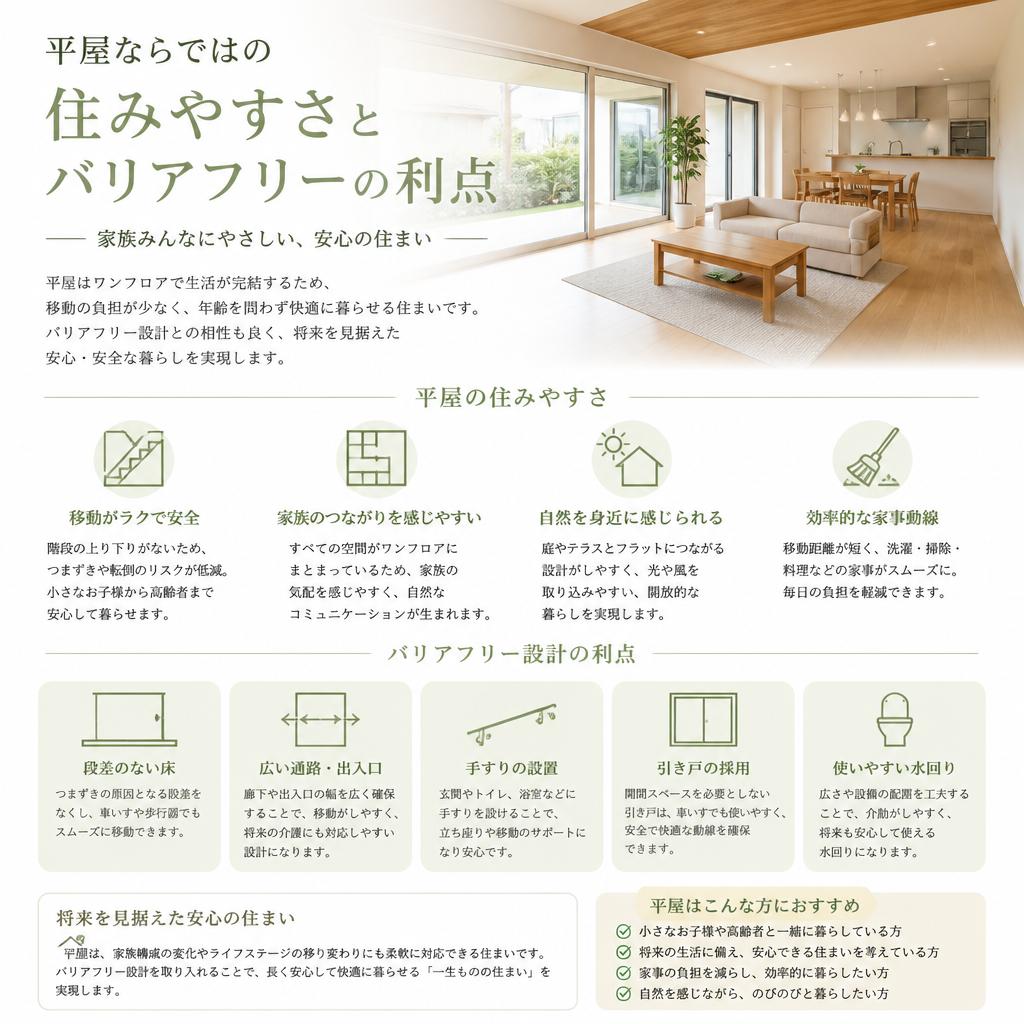 平屋のメリット
