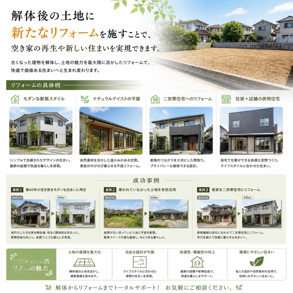 リフォームで作る新しい価値