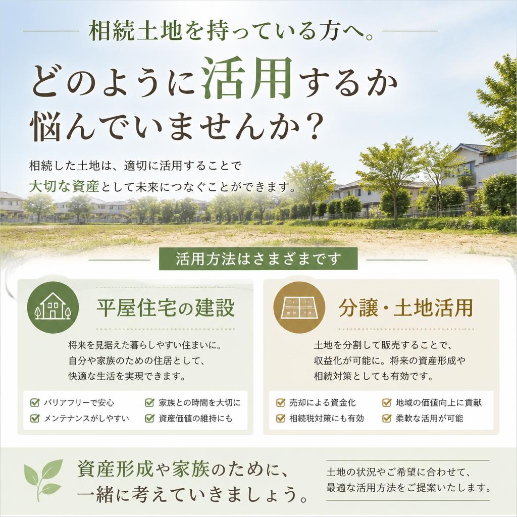 相続土地の利用法
