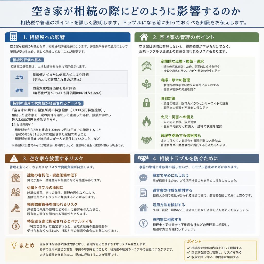 相続と空き家の関係