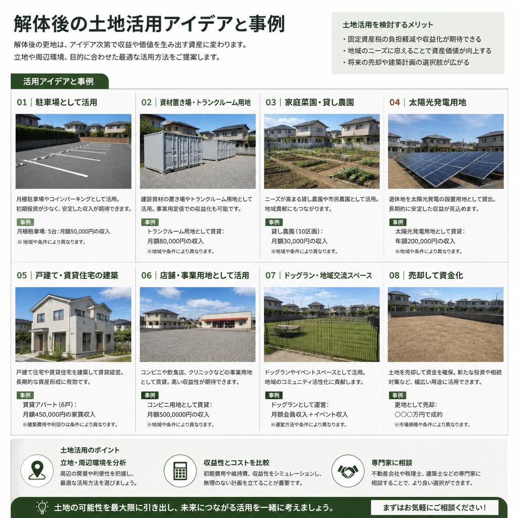 4. 土地活用のアイデア