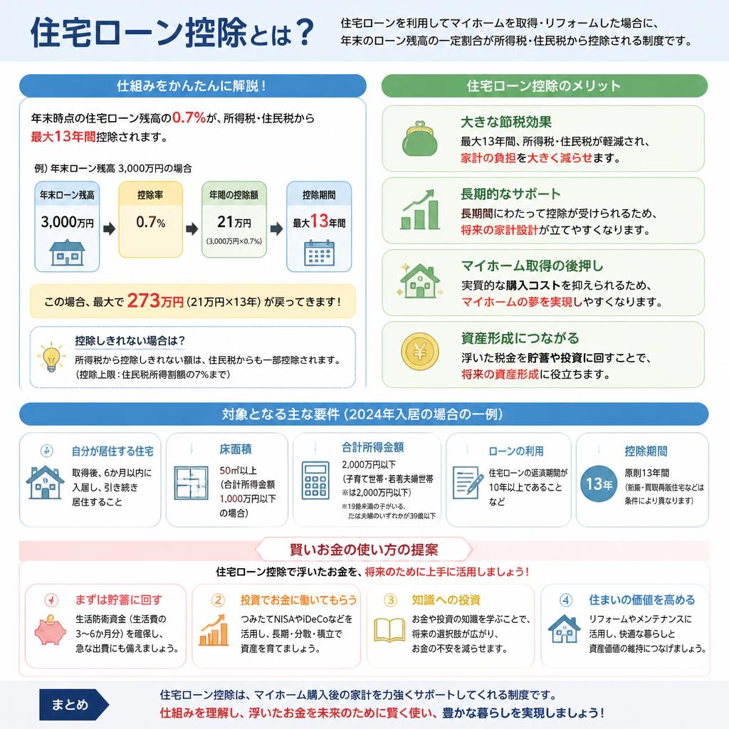 5. 住宅ローン控除でお得に