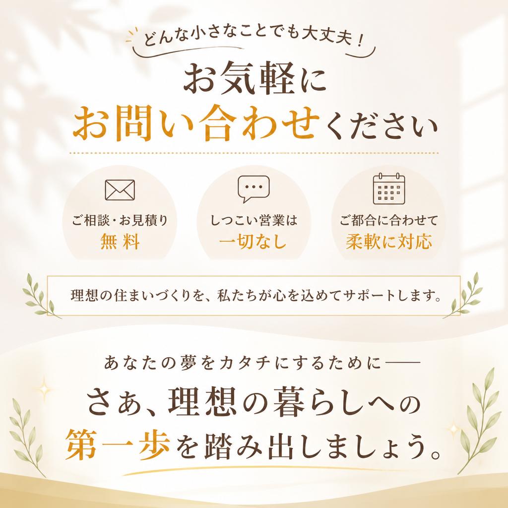 7. お問い合わせをお待ちしています
