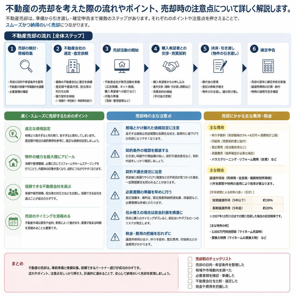 スムーズな売却プロセス