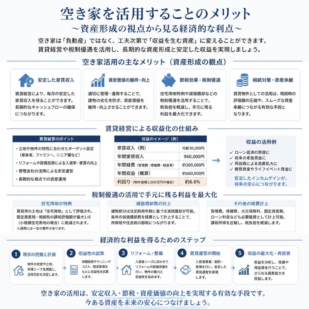 資産形成としての空き家