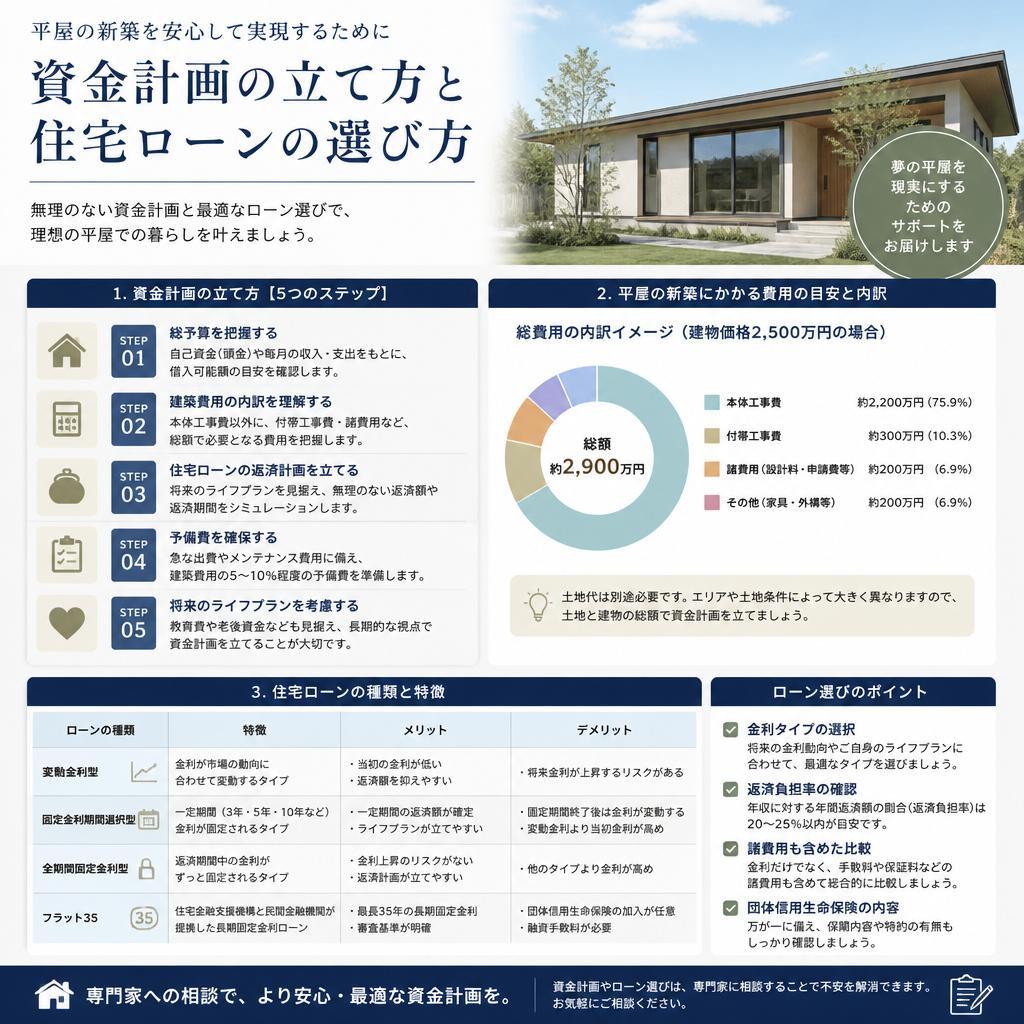 資金計画と住宅ローンの選択肢