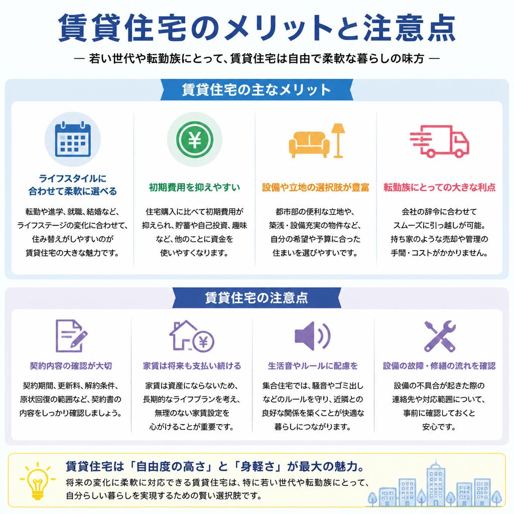 賃貸住宅の魅力