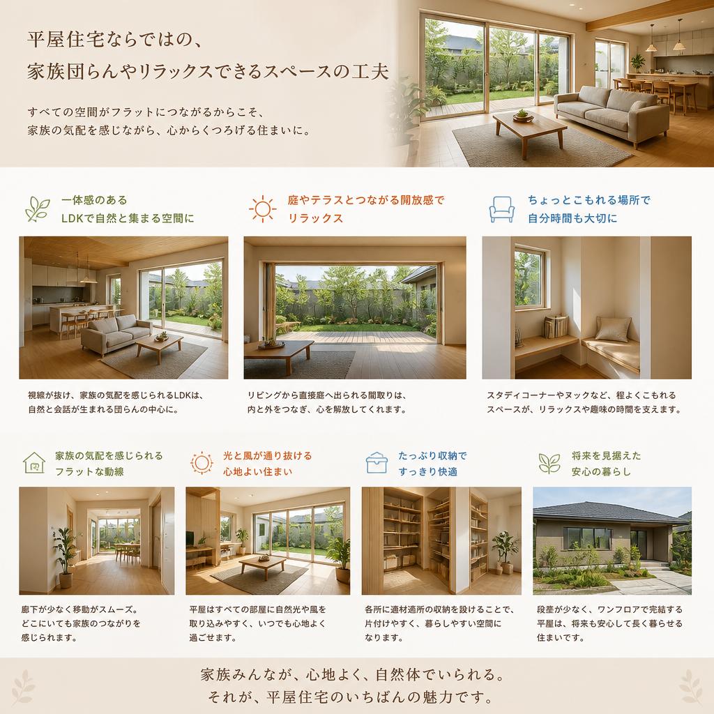 リラクゼーションを楽しむ空間づくり
