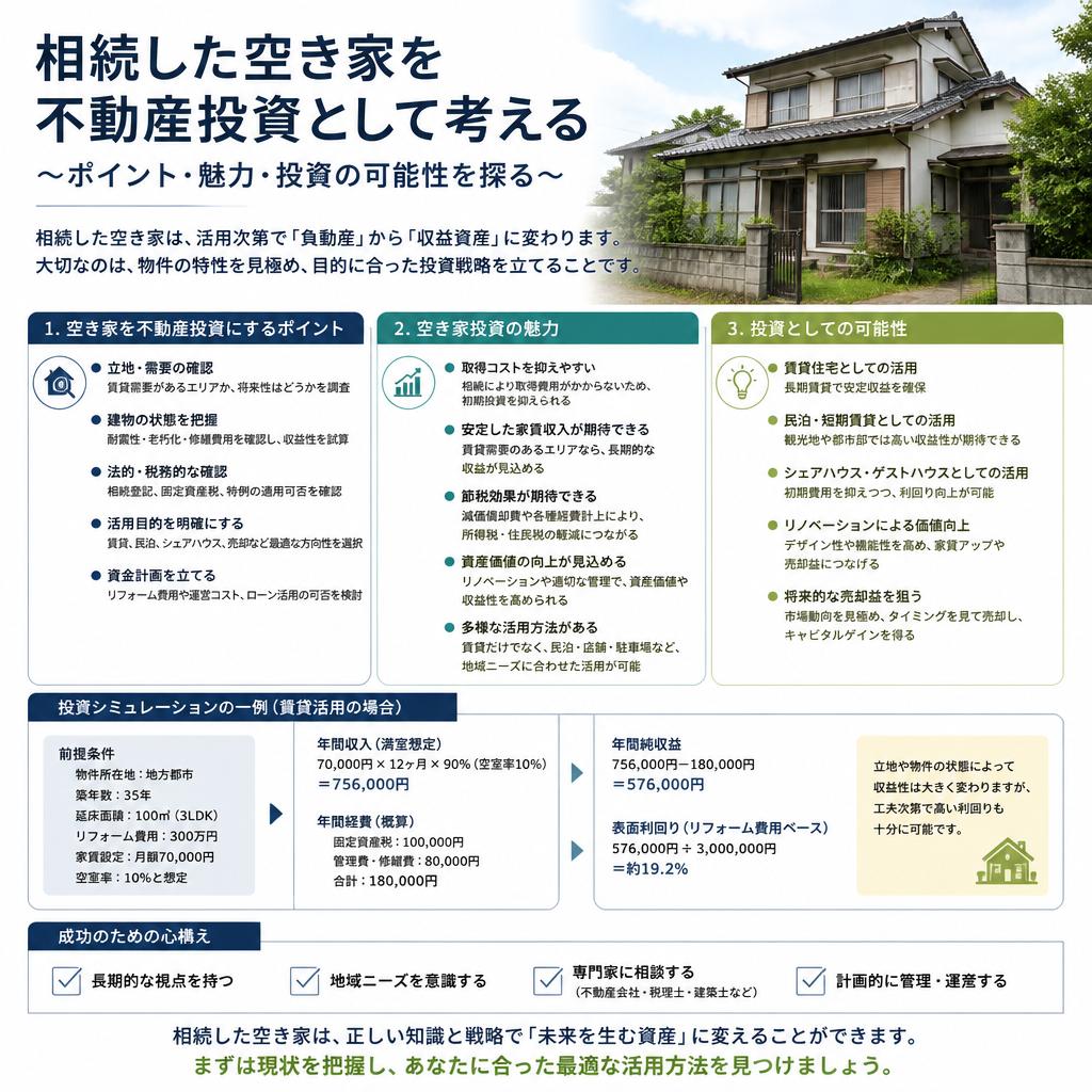 4. 不動産投資の視点から見る空き家