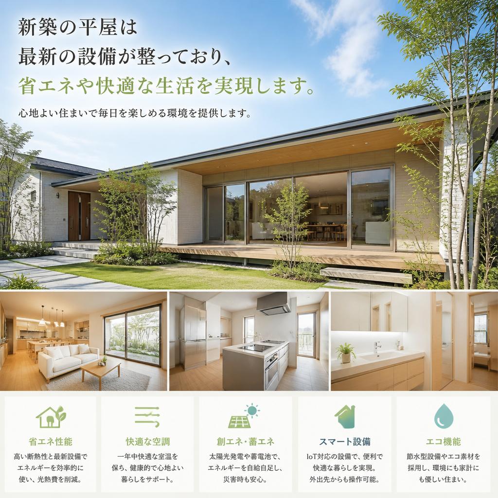 最新設備の揃った魅力的な住宅