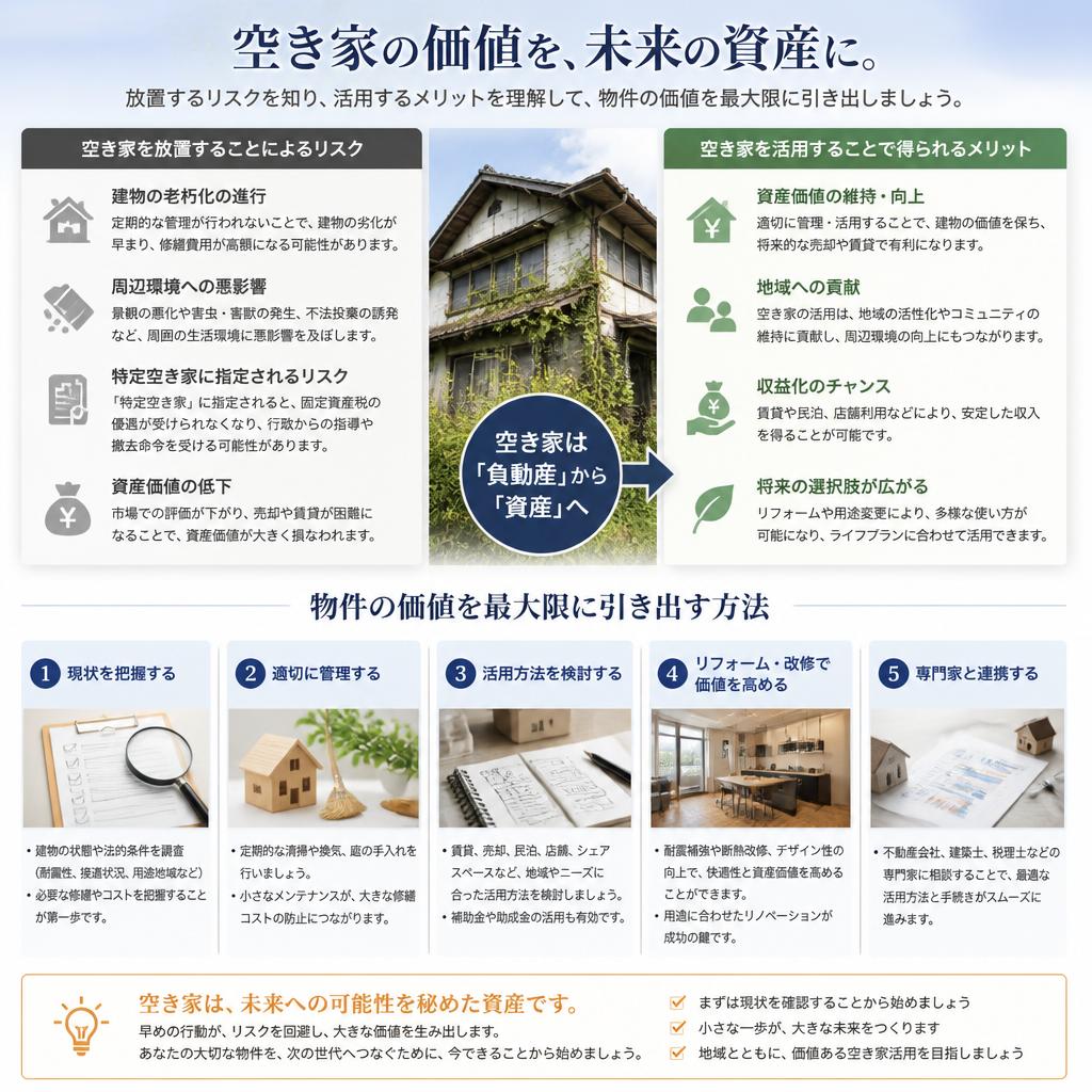 空き家活用の重要性