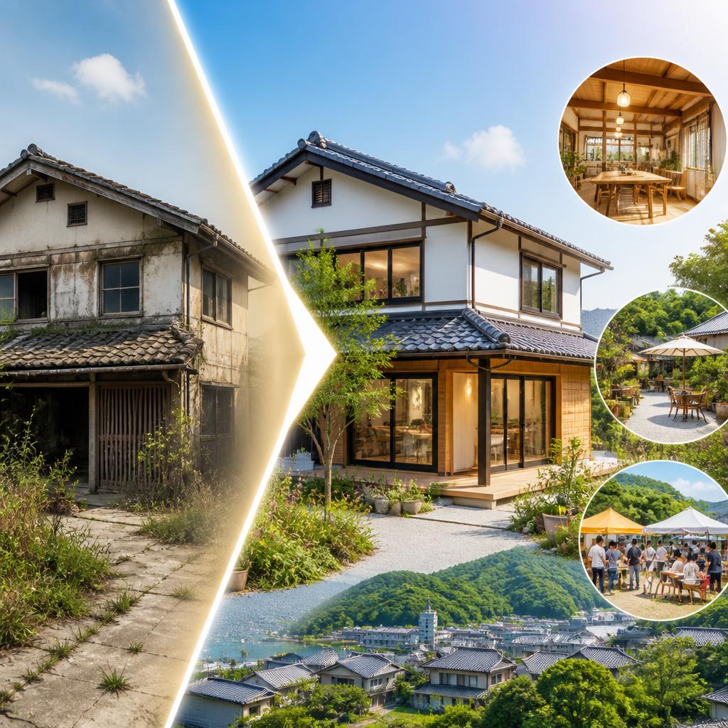 空き家を有効活用するチャンス！地域を活性化させましょう！