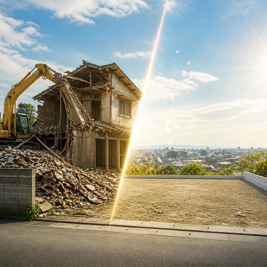 空き家を格安料金で解体し、新たな未来を切り開こう！