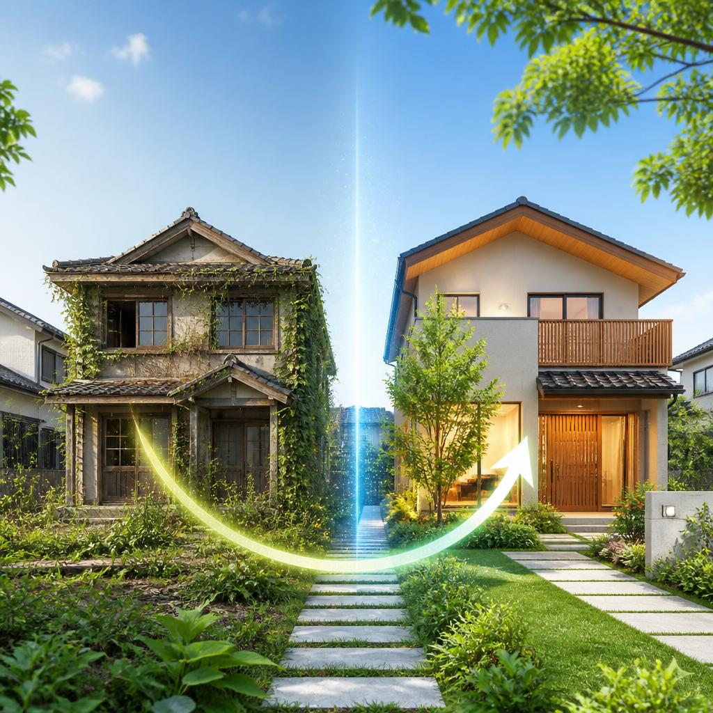 空き家問題を賢く解決！あなたの資産を活かす方法がここにある