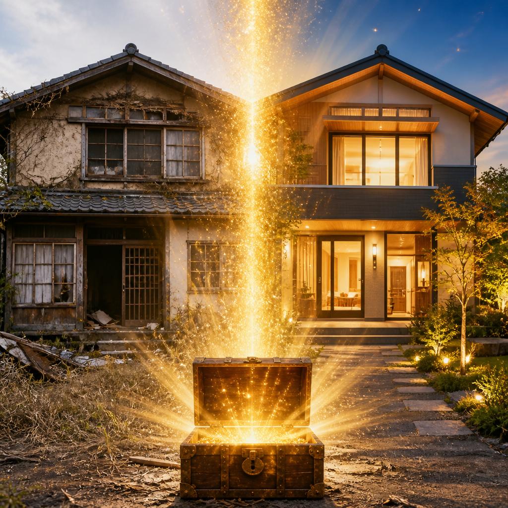 空き家を宝に変える！